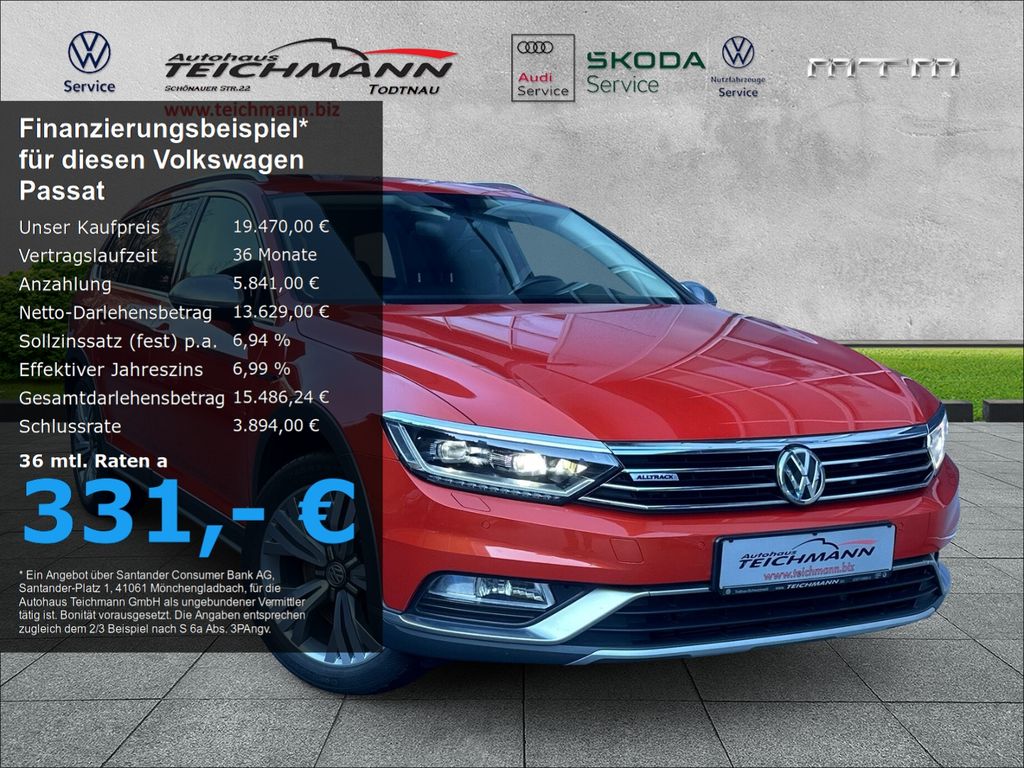Bild des Angebotes Volkswagen Passat Variant Alltrack 4Motion DSG Pano St-Heiz