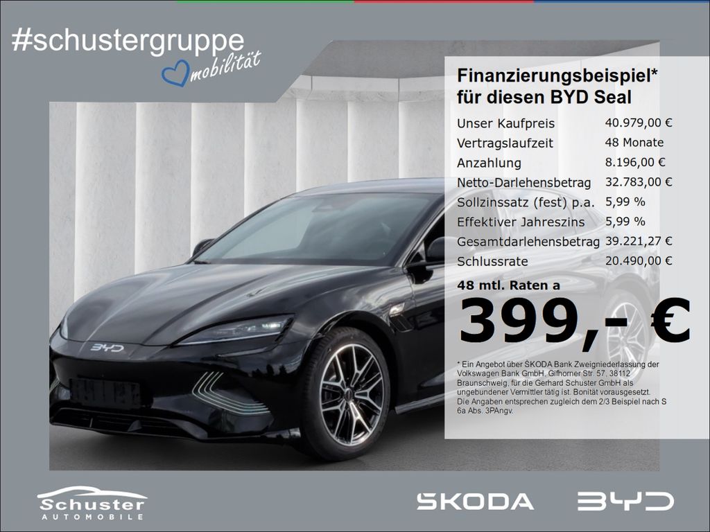 BYD Seal Design*Panodach 360°Kam Sitzbelüft Dynaudio