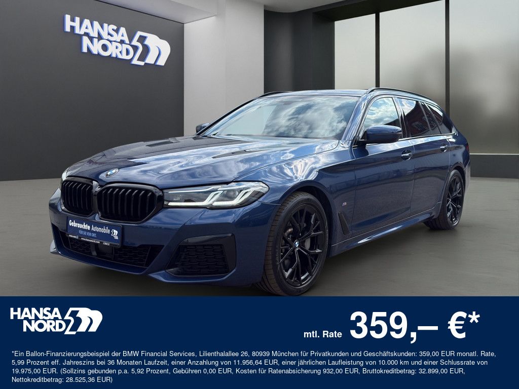 Bild des Angebotes BMW 530i T. M-SPORT LASER NAVI PANO KAMERA 19" AHK