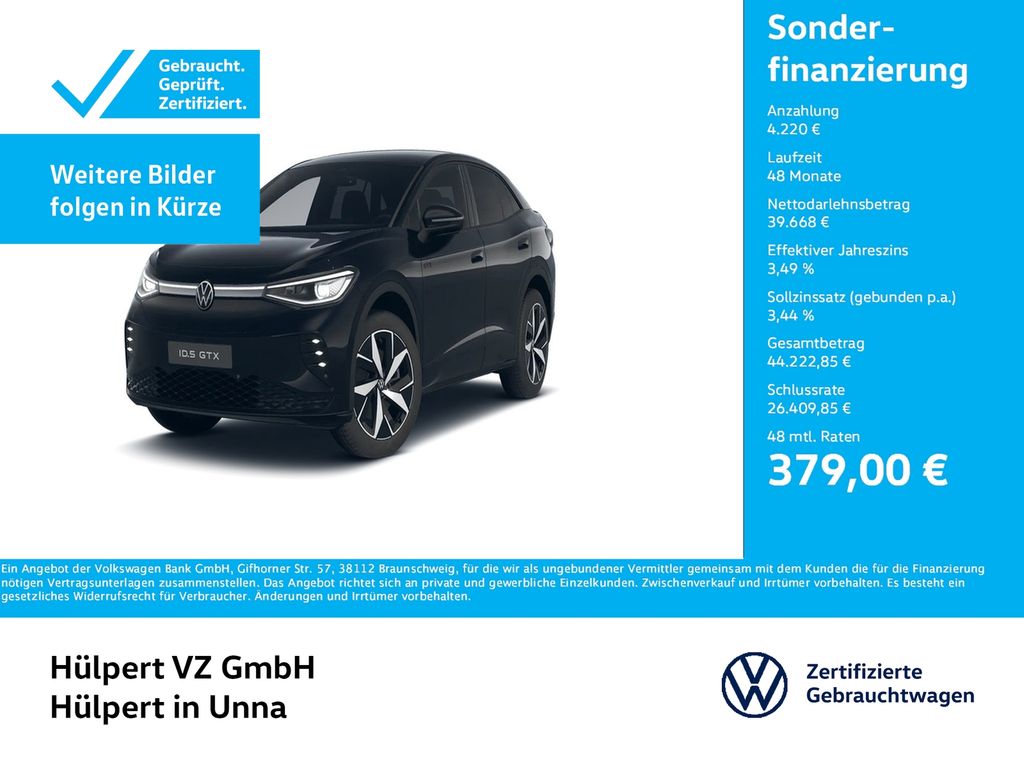 Bild des Angebotes Volkswagen ID.5 GTX 4X4 WÄRMEPUMPE ACC LM20 MATRIX NAVI