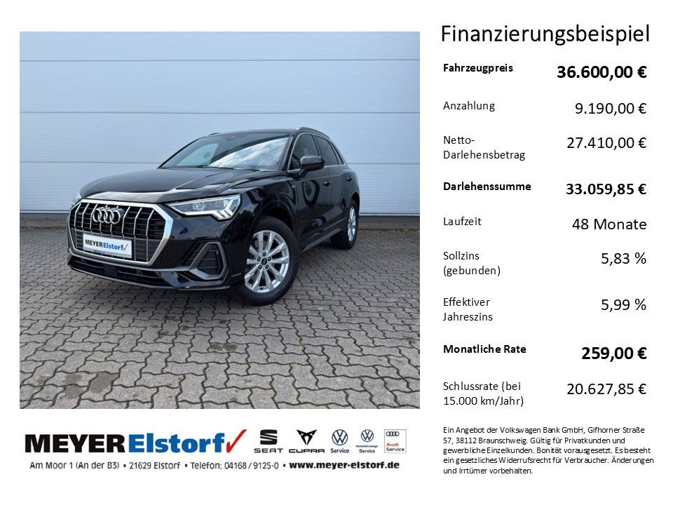 Bild des Angebotes Audi Q3 40 TDI quattro S-line S-tronic  Leder - Sound