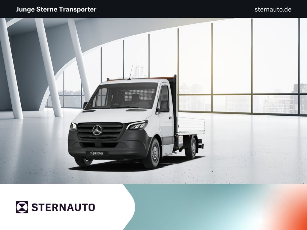 Bild des Angebotes Mercedes-Benz eSprinter 320 Pritsche Sel. Nav Kli. KAM LED AHK