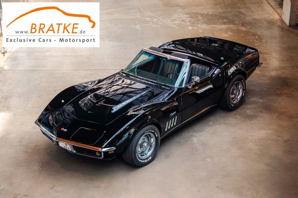 Bild des Angebotes Corvette '69er Stingray triple black 4-Gang matching no.