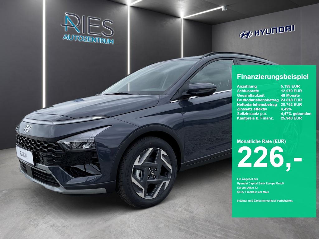Bild des Angebotes Hyundai BAYON FL 1.0 T-GDI KlimaA*LED*Navi*SHZ*SoundSys
