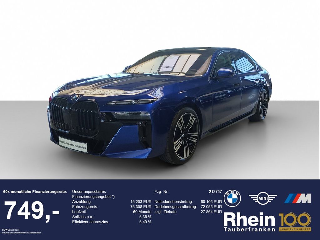 Bild des Angebotes BMW 740d xDr M Sport PRO SHZ/ExLou/INT/4xMASS/ROLLO