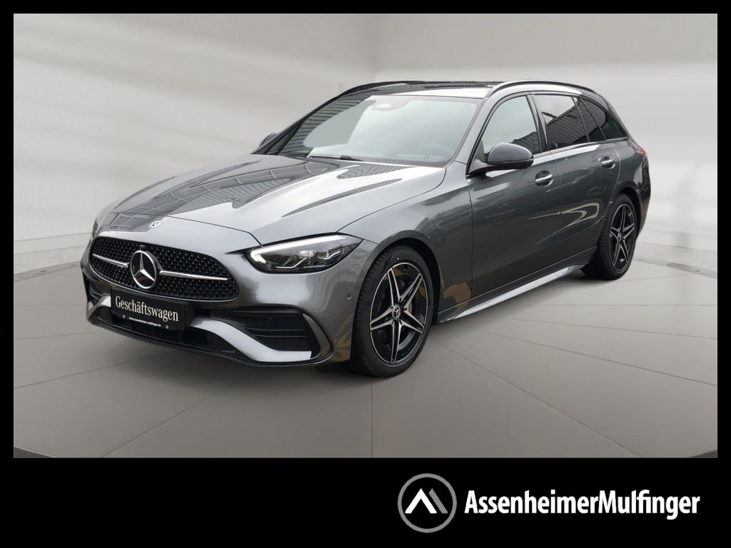 Bild des Angebotes Mercedes-Benz C 200 d T-Modell AMG+MBUX+Night+AHK+Pano+SHD+360