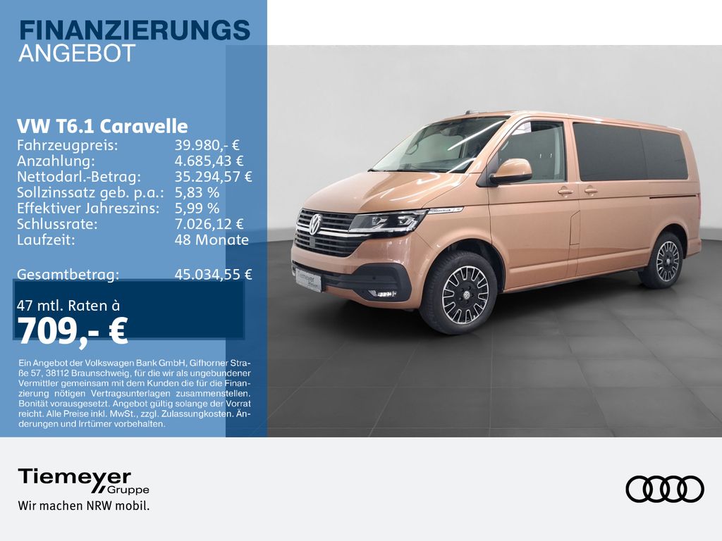 Bild des Angebotes Volkswagen T6.1 Caravelle TDI TRENDLINE AHK ACC PRIVACY