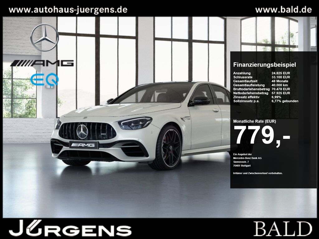 Mercedes-Benz E 63 AMG S 4M+ Vmax/Pano/Burm/Sitzklima/HUD/20'
