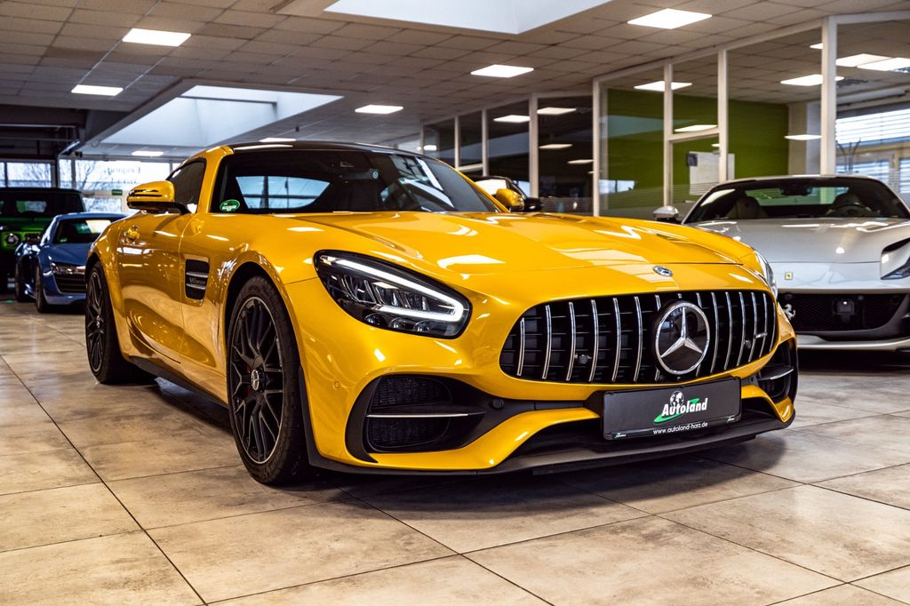 Bild des Angebotes Mercedes-Benz AMG GT C Coupe*AERO*PANO*Perf-Sitz*Solarbeamgelb