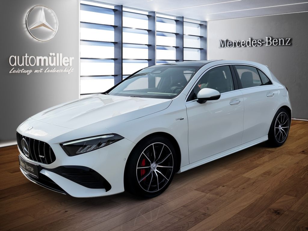Bild des Angebotes Mercedes-Benz AMG A 35 4M PANO+AHK+STANDHEIZ+PERFORMANCE+
