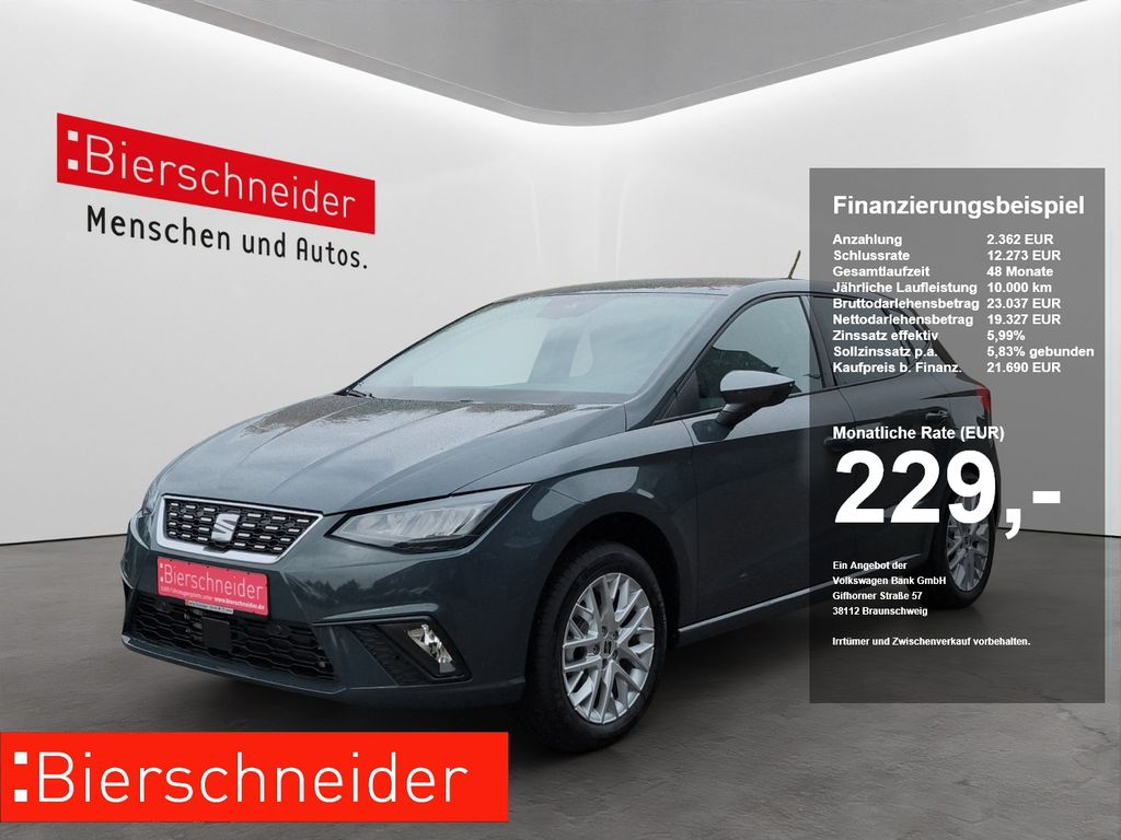 Bild des Angebotes Seat Ibiza 1.0 TSI DSG Xcellence LED NAVI KAMERA SHZ
