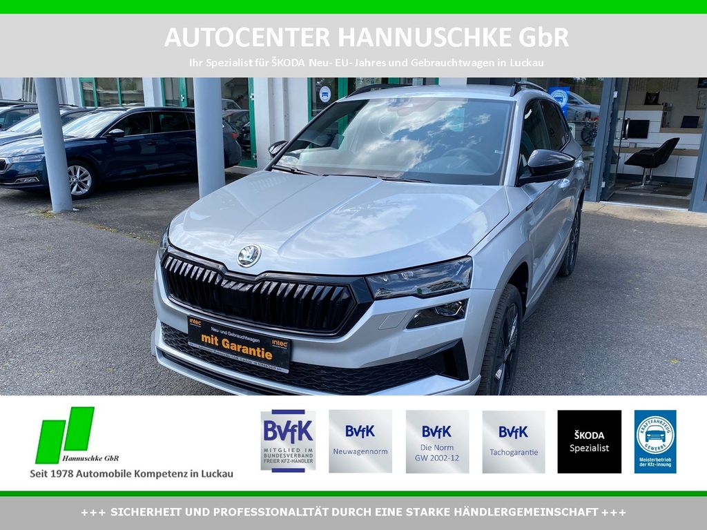 Bild des Angebotes Skoda Karoq 1.5TSI DSG SPORTLINE 5J.GAR/MATRIX/NAV/RFK