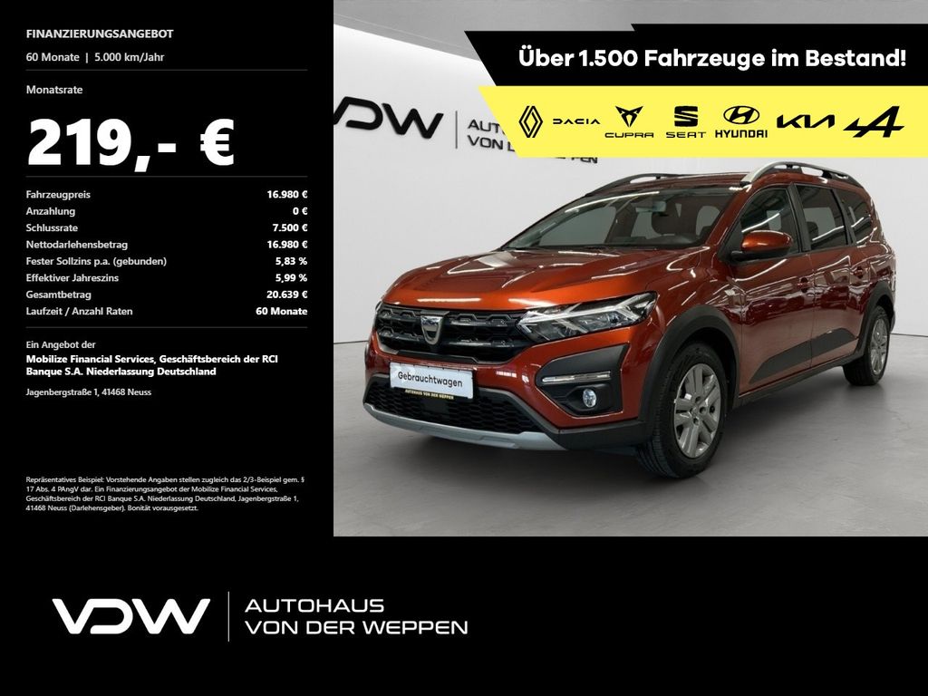 Bild des Angebotes Dacia Jogger Comfort Eco-G 100 7-Sitzer