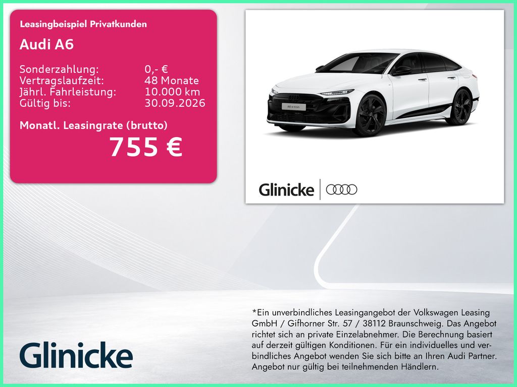 Bild des Angebotes Audi A6 Sportback S line business e-tron quattro 315
