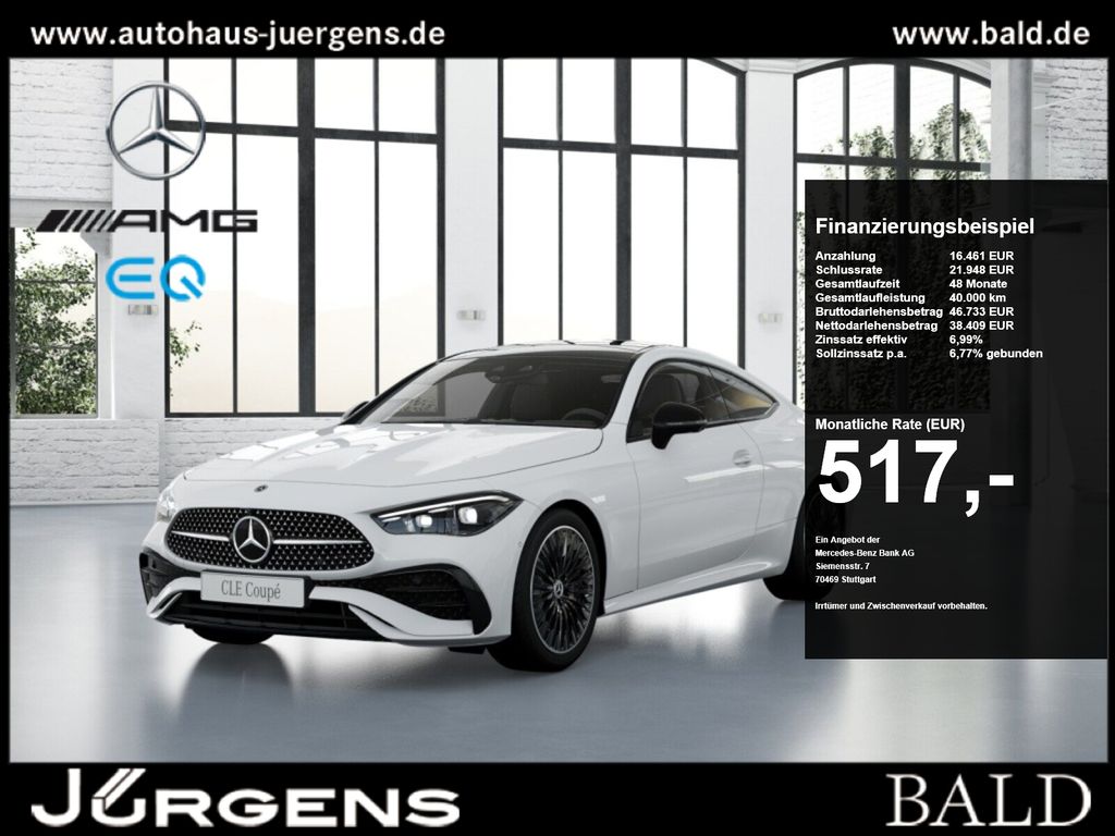 Bild des Angebotes Mercedes-Benz CLE 300 e Q AMG+Distr+Night+Pano+Burm3D+Head