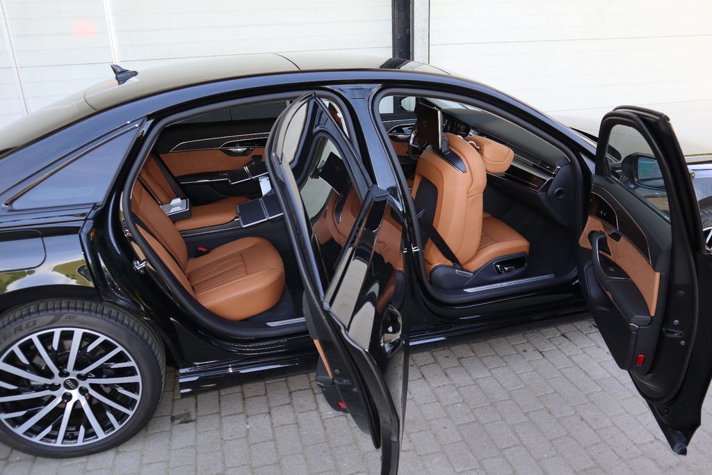 Bild des Angebotes Audi A8L 50 TDI lang BLACK-PAKET/SCHWARZ-COGNAC/RUHE