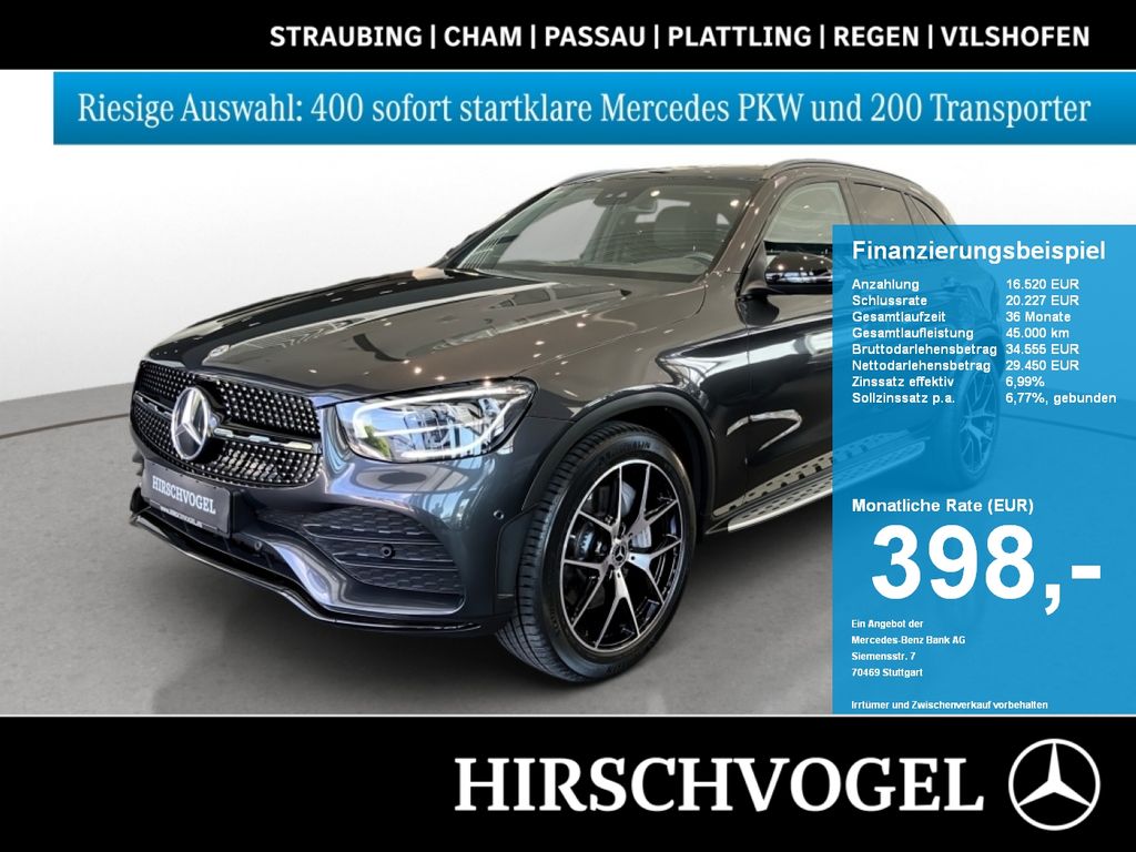 Bild des Angebotes Mercedes-Benz GLC 400 d 4M AMG-Line+Night+Pano+AHK+MBUX+Navi-P