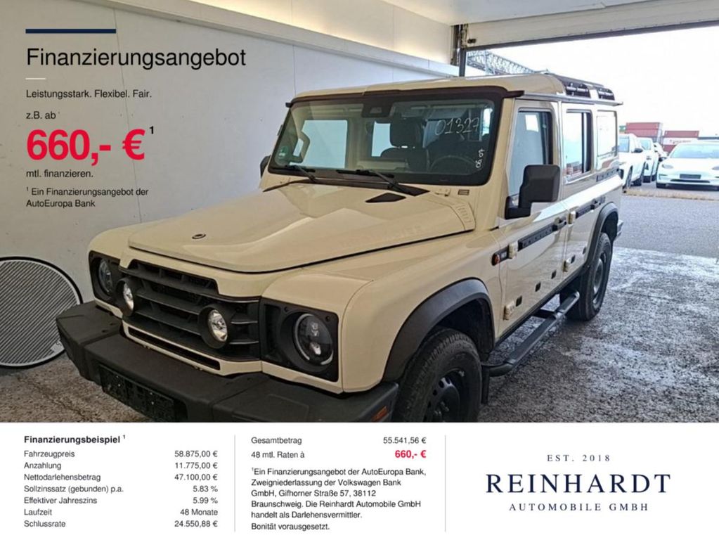 Bild des Angebotes INEOS GRENADIER 3.0L STATION WAGON BLACK/KAM.