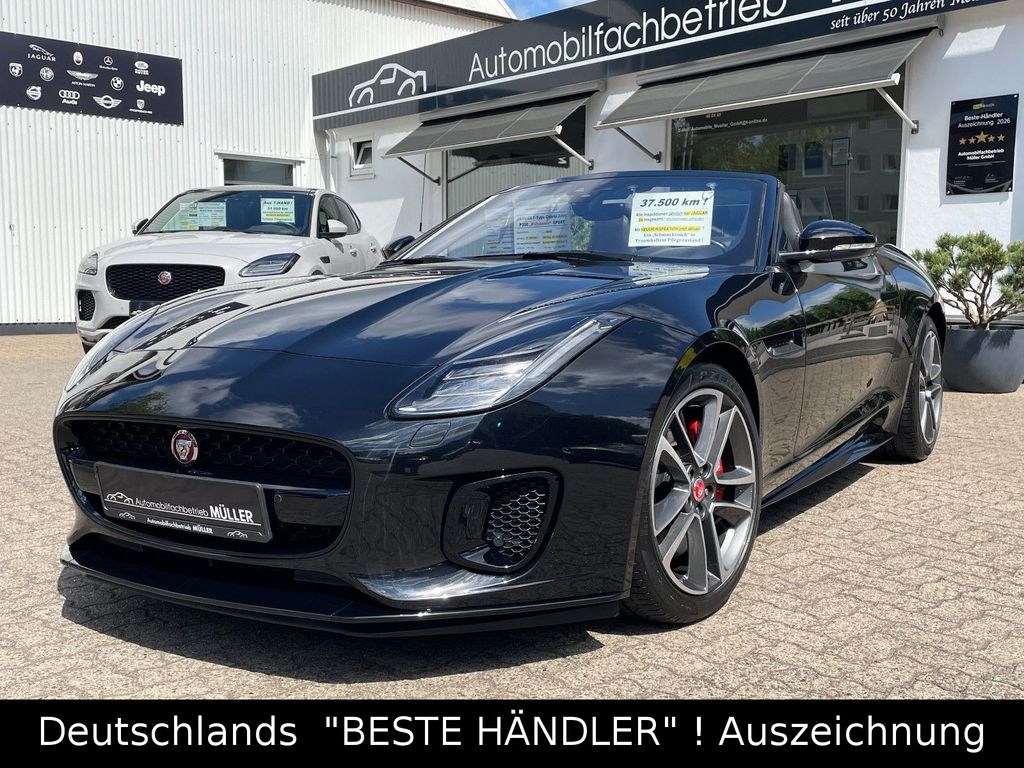 Jaguar F-Type CABRIO +8x Insp!+*JAHRESWAGENZUSTAND*!