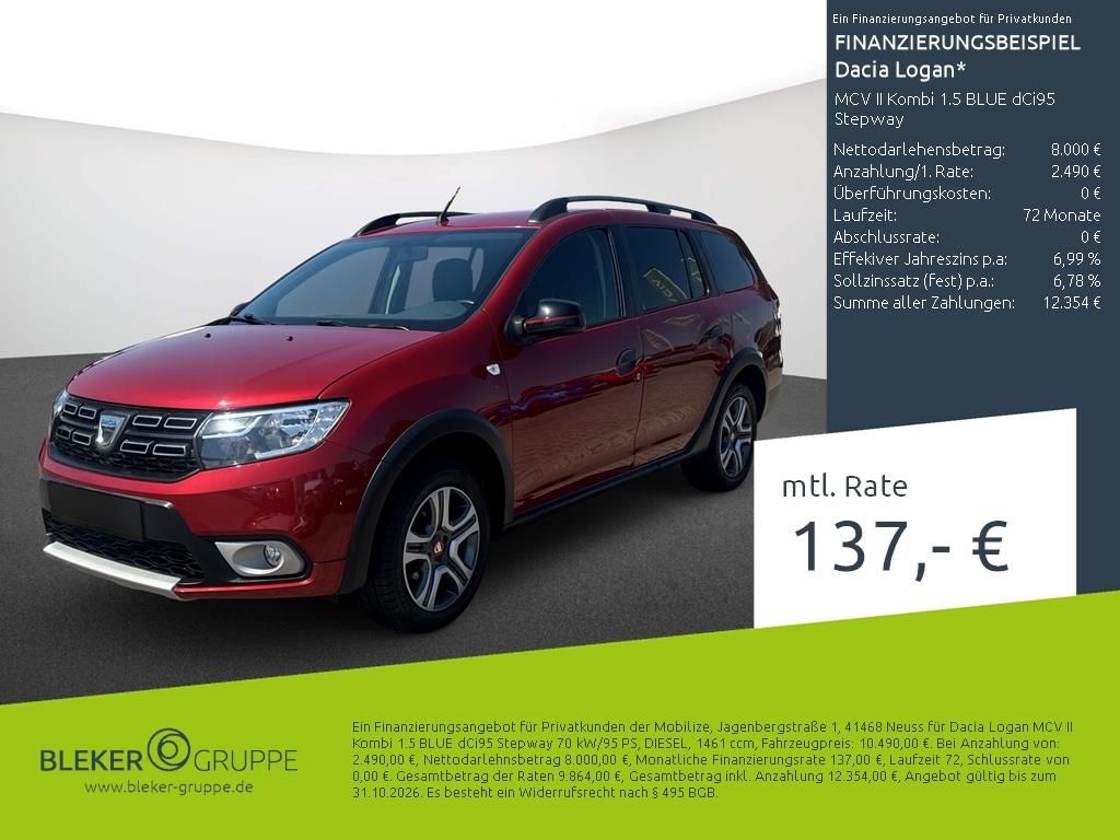 Bild des Angebotes Dacia Logan MCV II Kombi 1.5 BLUE dCi95 Stepway