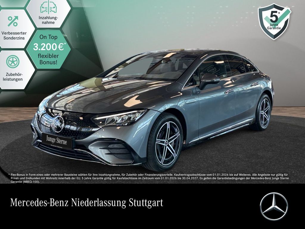 Bild des Angebotes Mercedes-Benz EQE 500 4M AMG 2x/ADV.+/PANO/HYPER/DISTR/330KW!