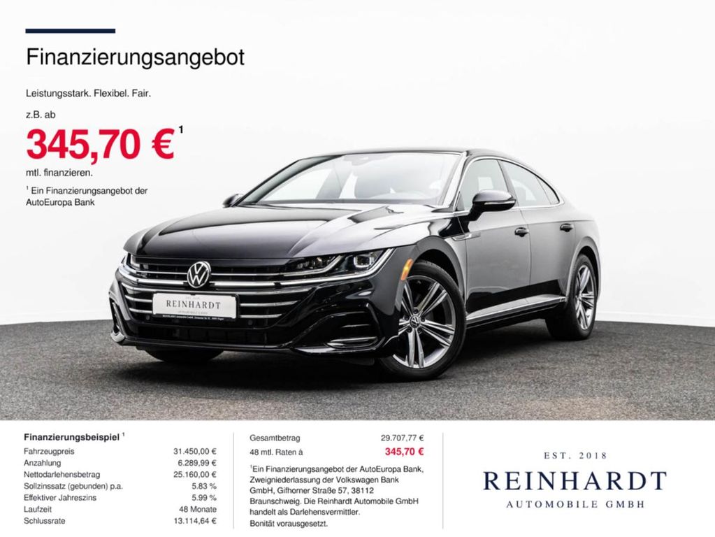 Volkswagen ARTEON LIMOUSINE 2.0TSi R LINE IQ-L/ACC/KAMERA