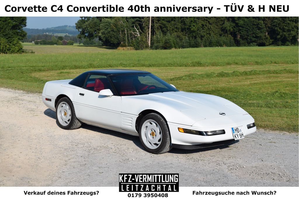 Bild des Angebotes Corvette C4 Convertible~40th anniversary~TÜV~H-Kenn~RAR
