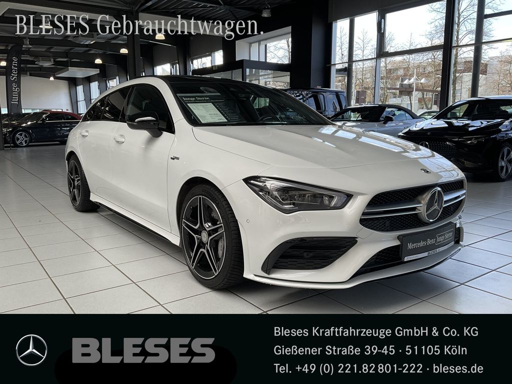 Bild des Angebotes Mercedes-Benz CLA 35 AMG 4M SB Night +Pano+StHz+Sound+Multibea