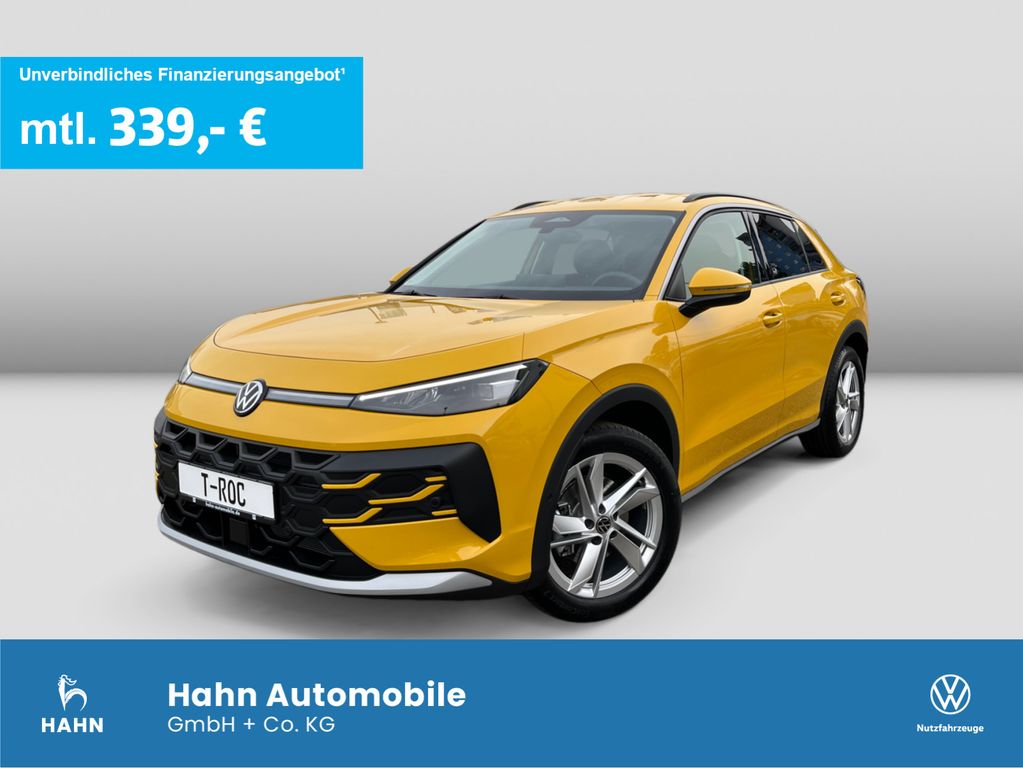 Volkswagen T-Roc Life 1,5eTSI DSG LED ACC KAM PARK KEY 18"
