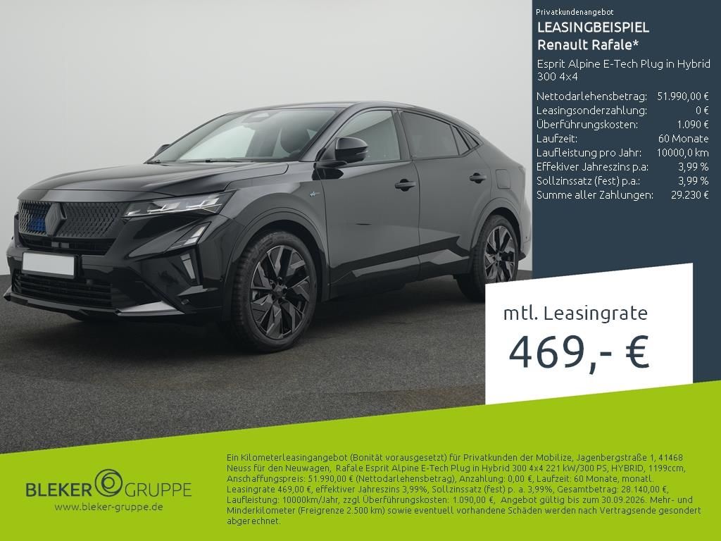 Bild des Angebotes Renault Rafale Esprit Alpine E-Tech Plug in Hybrid 300