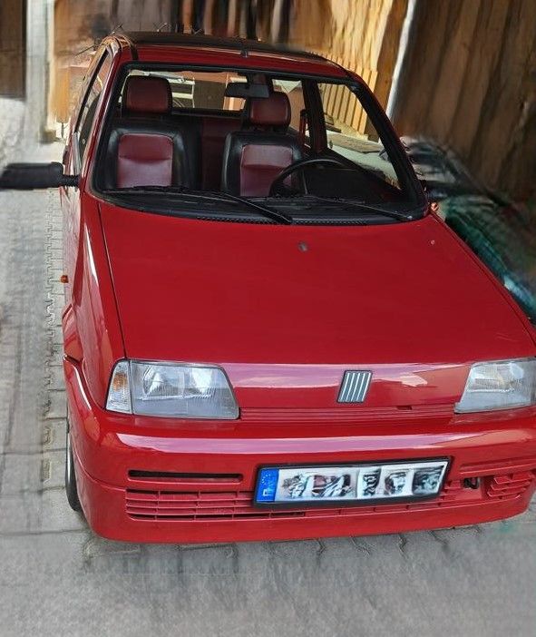 Bild des Angebotes Fiat Cinquecento 0.9 Targa+Lederausstattung