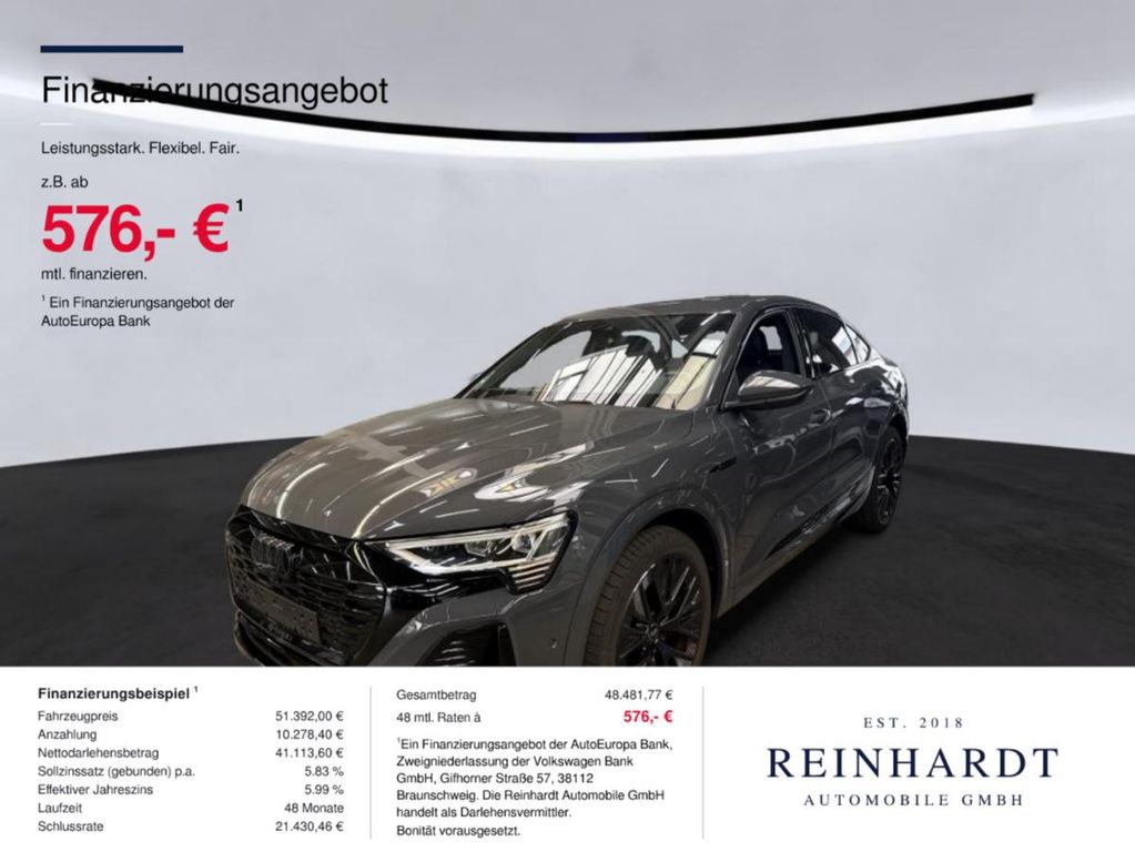 Bild des Angebotes Audi Q8 E-TRON 55 SPORTBACK 2x S LINE BLACK/PANO/B&O