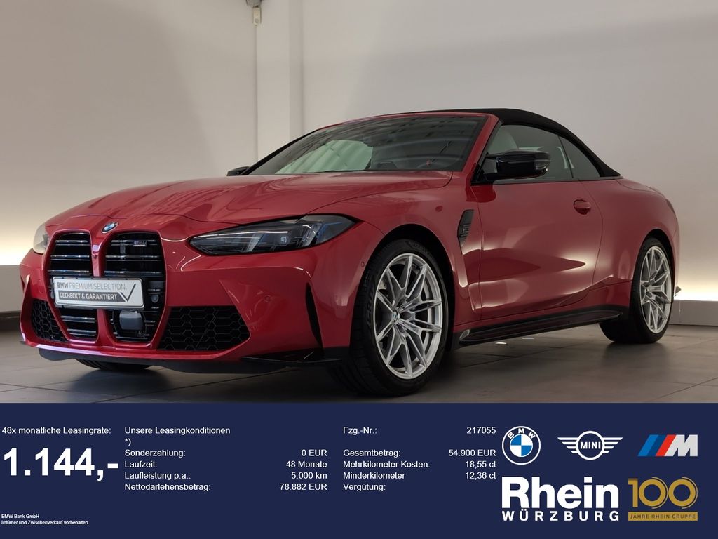 Bild des Angebotes BMW M4 Competition Cabrio M xDrive Navi/LED/360°/HuD