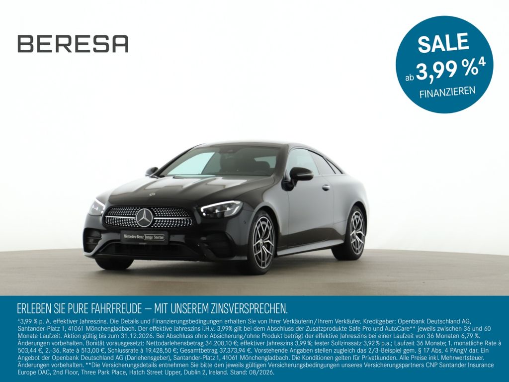 Bild des Angebotes Mercedes-Benz E 300 Coupé Night Leder MBUX High-End 19 Zoll
