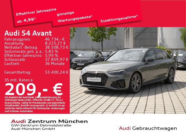 Bild des Angebotes Audi S4 Avant qu. tiptr. HuD/Virtual/Navi+