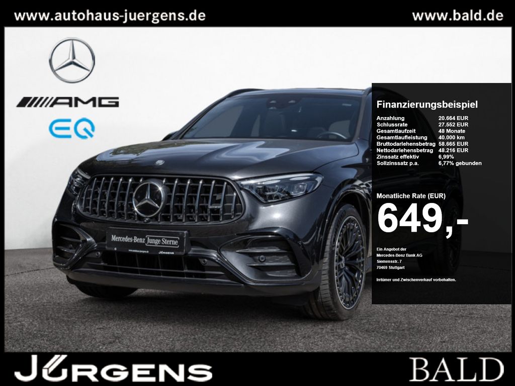 Bild des Angebotes Mercedes-Benz GLC 43 AMG 4M Pano/Burm/HUD/AHK/Distr/Stdhz/21'