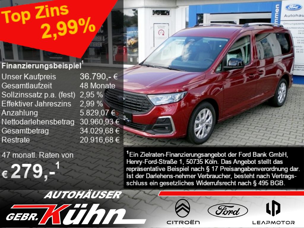 Bild des Angebotes Ford Grand Tourneo Connect 1.5 Aut. TITANIUM - LED