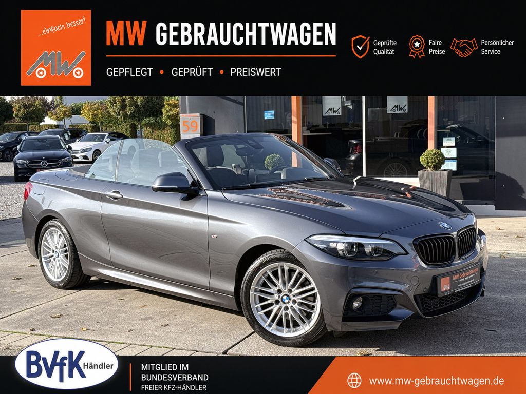 Bild des Angebotes BMW 220i Cabrio Steptr. M-Sport KAM H&K SHZ LED NAV