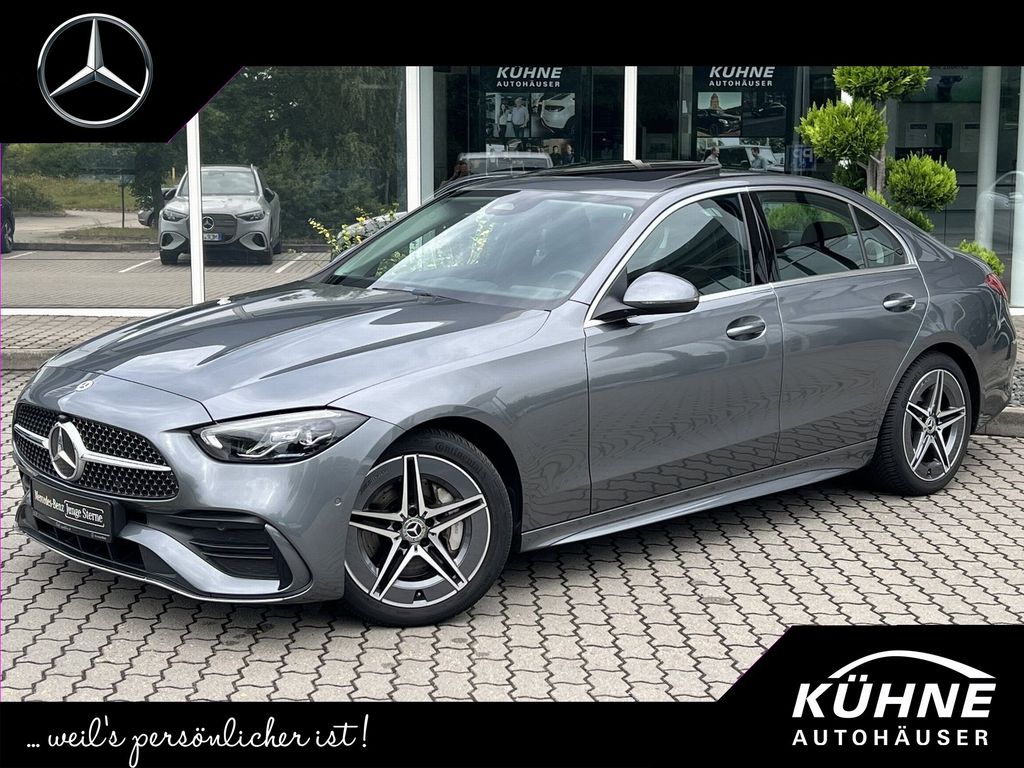 Bild des Angebotes Mercedes-Benz C 220 d AMG Line AHK+Schiebedach+Kamera+Totwinke