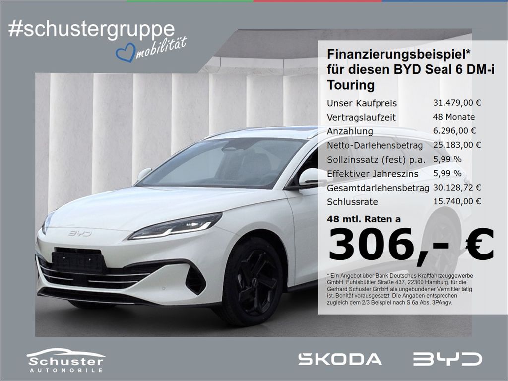 Bild des Angebotes BYD Seal 6 DM-i Touring Comfort eHyb*Panodach 360°Ka