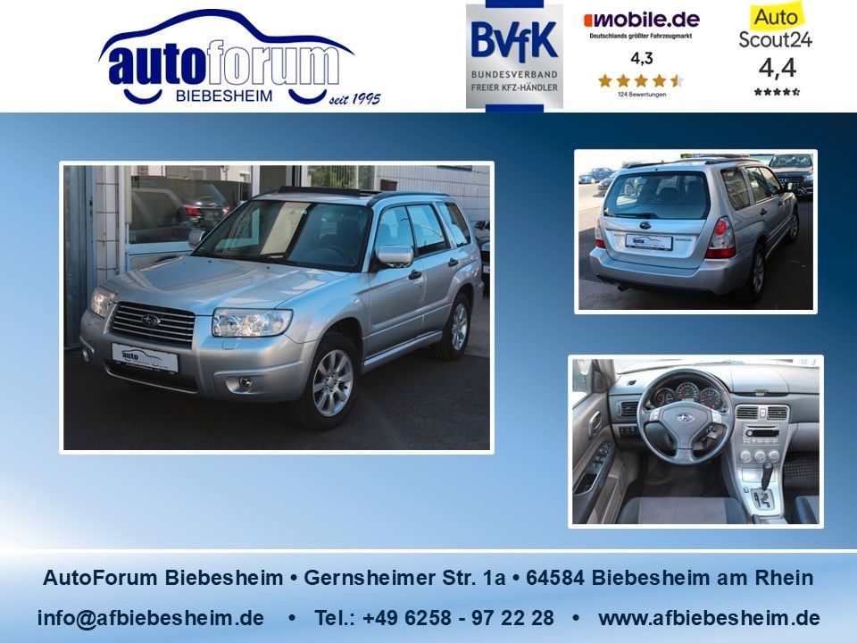 Subaru Forester 2.0 X Automatik 2.Hand*Pano*Unfallfrei