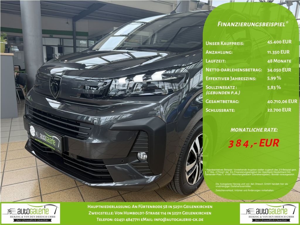 Bild des Angebotes Peugeot Traveller L2 2.2 Diesel 180 EAT8 Allure