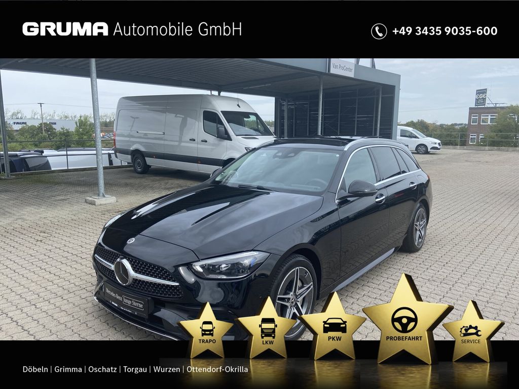 Bild des Angebotes Mercedes-Benz C 300 de T AMG+Headup+Pano+AHK+Burmester+Keyless