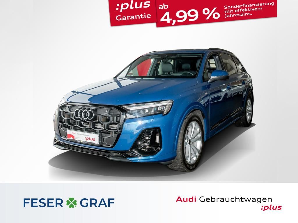 Bild des Angebotes Audi Q7 55 TFSI qu.S-line,Matrix,AHK,360°,ad.Air,Pano