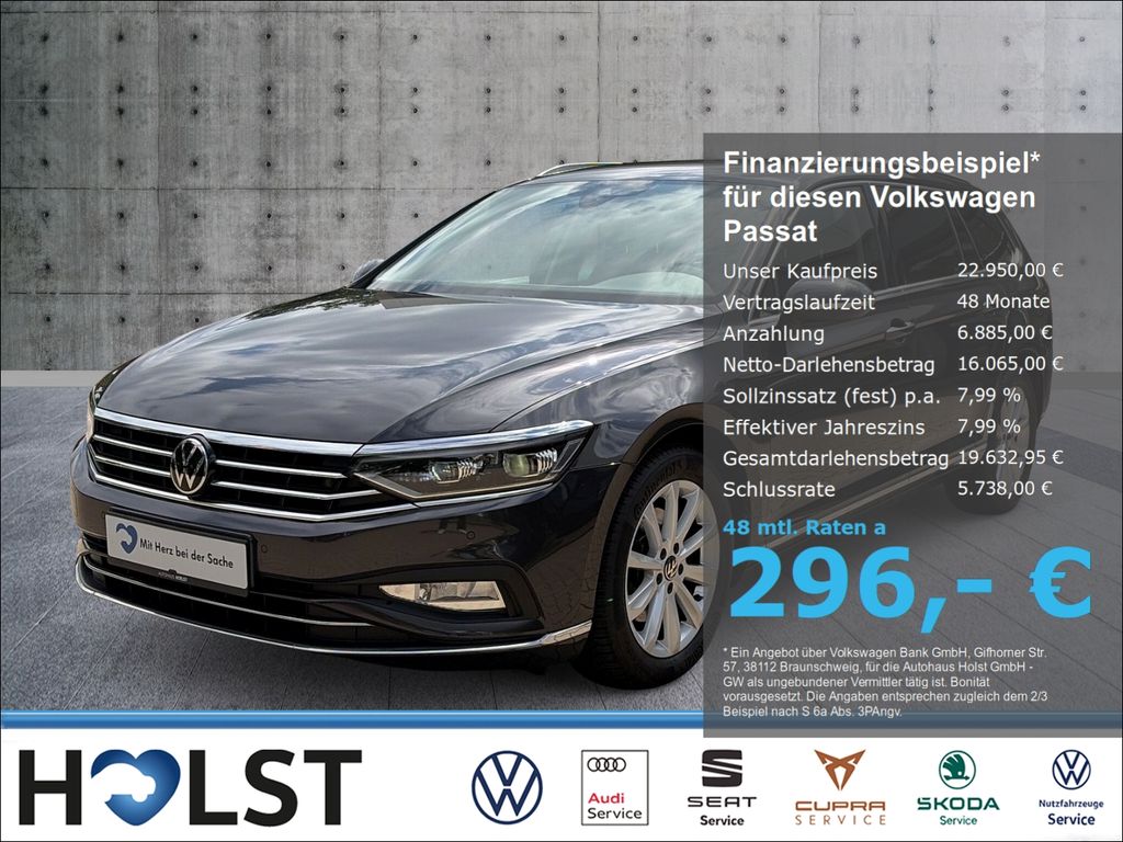 Bild des Angebotes Volkswagen Passat 2.0TDI DSG Elegance AHK Nav Kamera