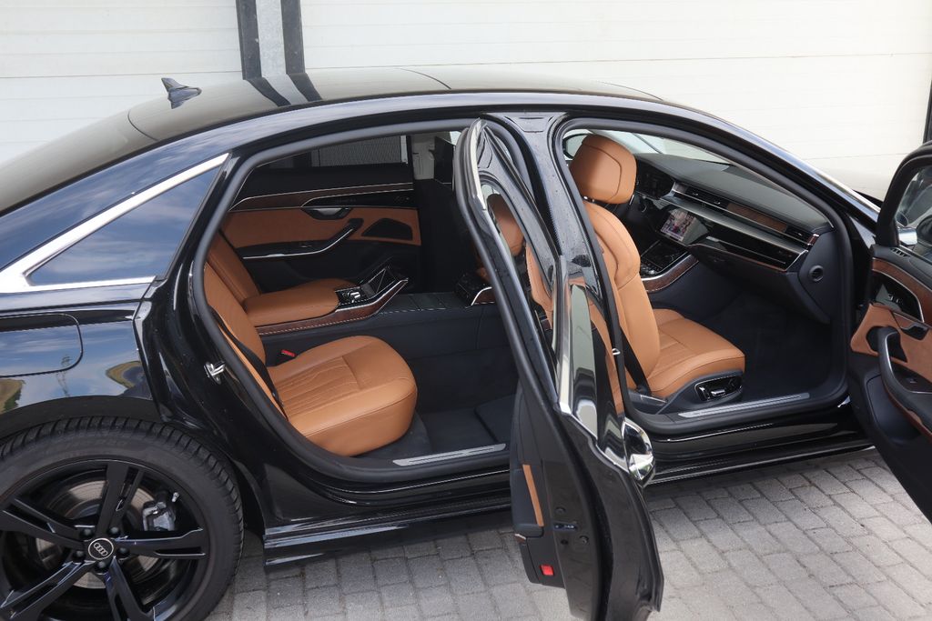 Bild des Angebotes Audi A8L 50 TDI lang exclusive *SCHWARZ-COGNAC* /3xTV