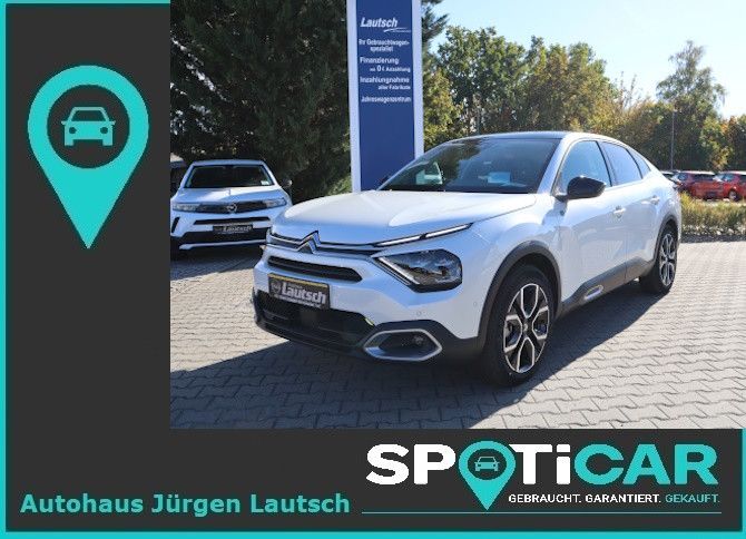 Citroën ë-C4 X 100kW Shine LED/Leder/Pano/HuD/bhzWSS/3ph