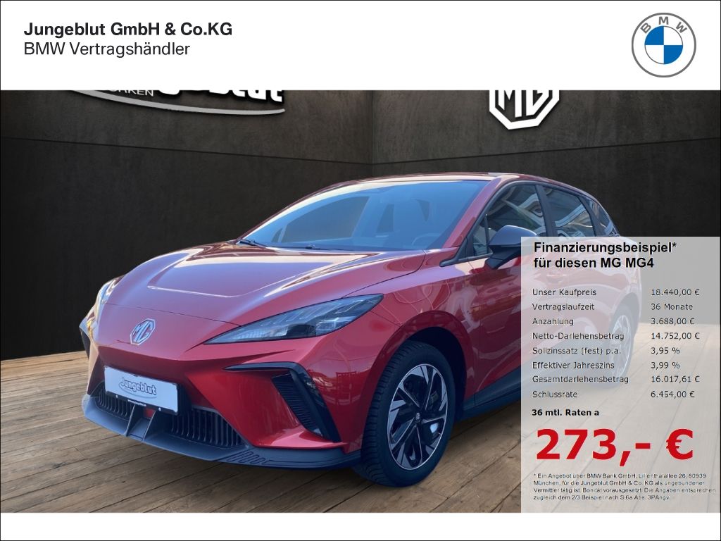 Bild des Angebotes MG4 EV 51 kWh Standard ACC/Lenkrad&Sitzhg./LED-S