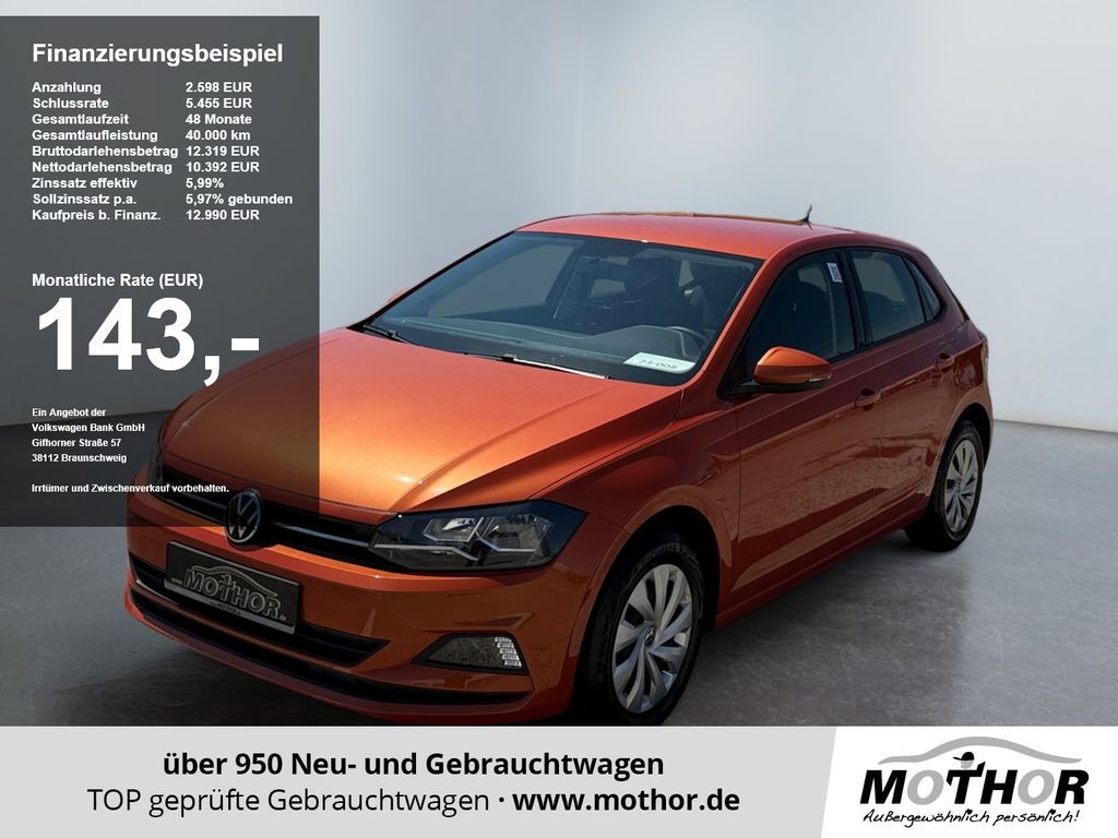 Bild des Angebotes Volkswagen Polo VI Comfortline 1.0 FrontAssist Isofix hinte