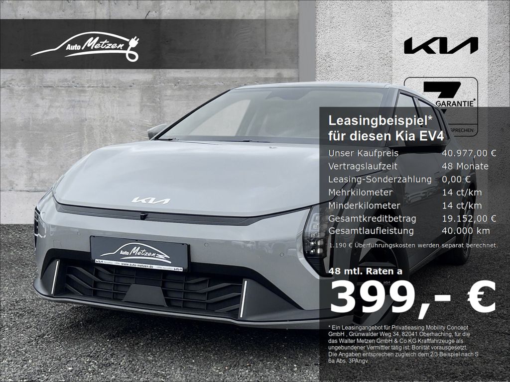 Bild des Angebotes Kia EV4 81,4-kWh Earth P3/P4/P5 Navi Leder Digitales